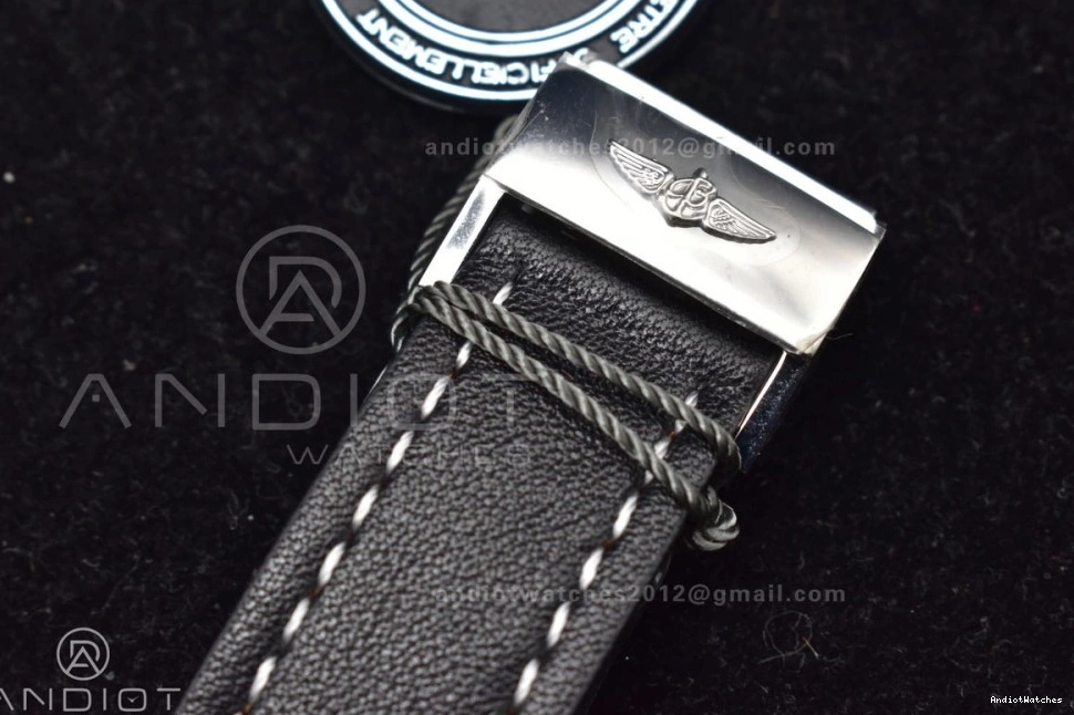 916 SS 1 BLS Edition 1:1 Black Navitimer A on 43mm Best Bracelet Popular Dial Leather 0118